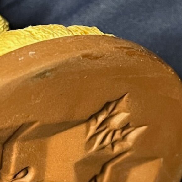 VTG 1998 Shaker Hearth Santa Clause "America" Terra Cotta Cookie Press 4.75" - Picture 15 of 15